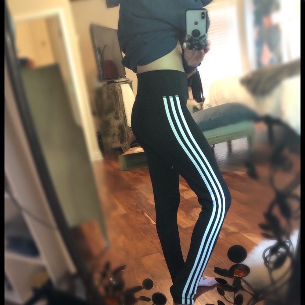 🖤sold🖤 ADIDAS ClimaLite Workout Leggings Black